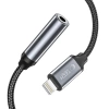 Adapter Tech-Protect UltraBoost Lightning / mini jack 3.5mm - czarny - zdjęcie