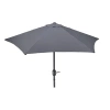 Parasol 270cm do zestawu FIESTA tkanina szara - zdjęcie