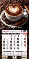 Kalendarz 2025 jednodzielny mini z mag. Kawa - zdjęcie