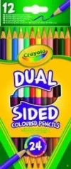 Dwustronne kredki ołówkowe 12 kolorów CRAYOLA - zdjęcie
