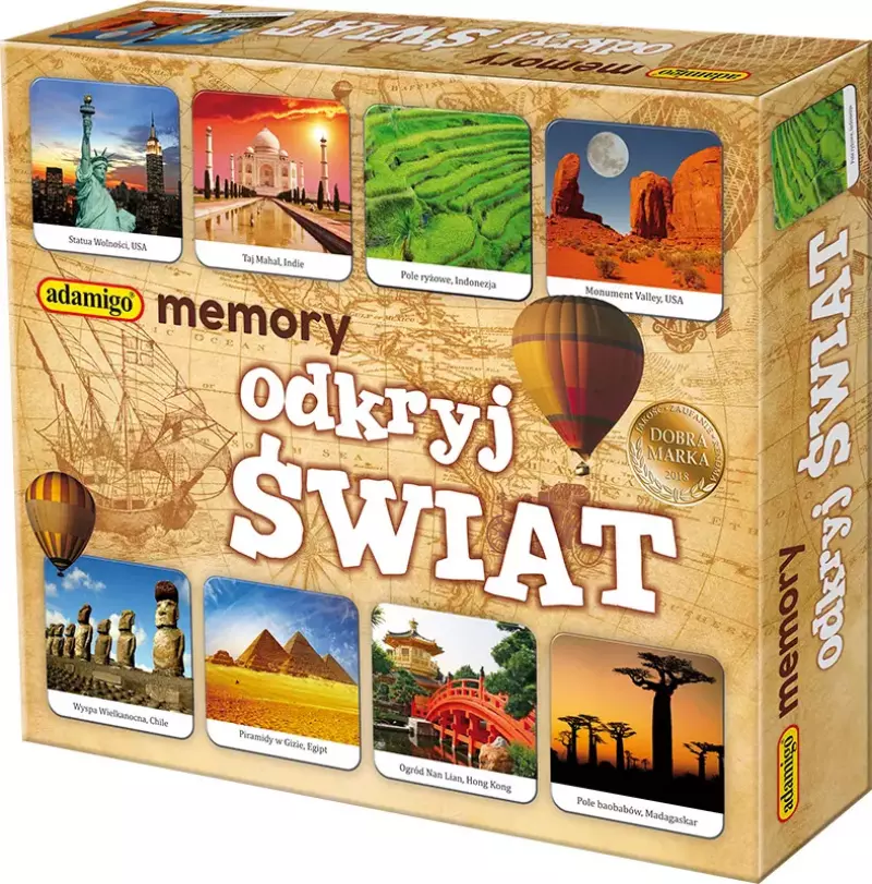 Odkryj świat. Adamigo memory
