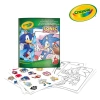 Crayola Kolorowanka dla dzieci z naklejkami Sonic 3+ - zdjęcie