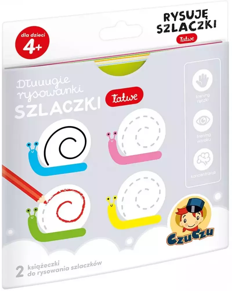CzuCzu. Dłuuugie rysowanki. Rysuję szlaczki. Łatwe CzuCzu. Dłuuugie rysowanki. Rysuję szlaczki. Łatwe