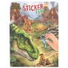 Zestaw z naklejkami Dino World 12467A - zdjęcie