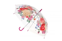 Parasol długa przezroczysta w kwiaty (SDA308), zdjęcie 4