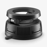 Spigen MFT36 Vacuumlock Magnetic MagSafe Dashboard Car Mount Black, zdjęcie 3