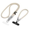 Tech-Protect C10S Rope Crossbody & Wrist Desert BEIGE/TITANIUM - zdjęcie