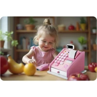 Drewniana zabawka kasa sklepowa RK-868 Ricokids, zdjęcie 9