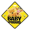 Tabliczka Baby On Board Kubuś - zdjęcie