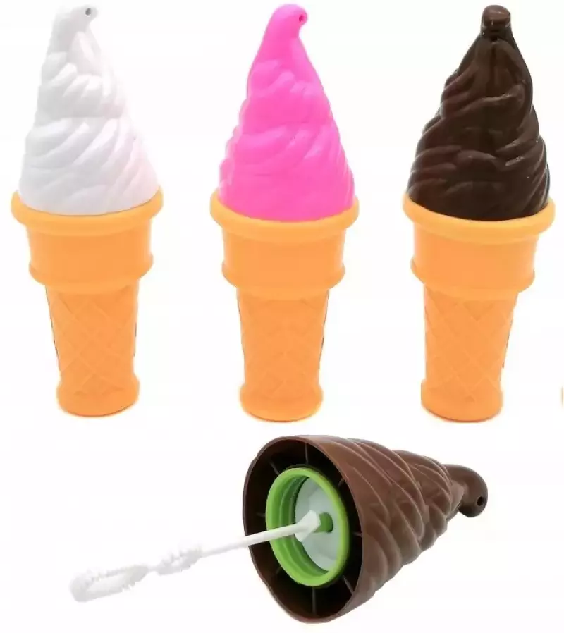 BAŃKI MYDLANE LODY 13 CM ZESTAW 3 SZT. BAŃKI MYDLANE LODY 13 CM ZESTAW 3 SZT.