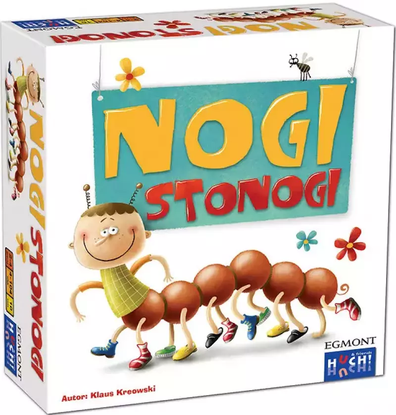 Nogi stonogi. Gra planszowa Nogi stonogi. Gra planszowa
