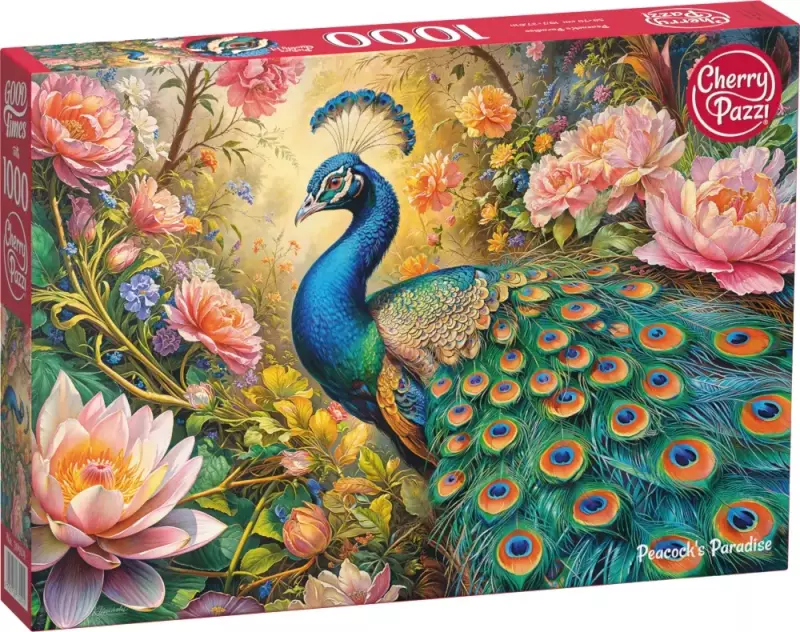 Puzzle 1000 elementów. Pawi Raj 30929 Puzzle 1000 elementów. Pawi Raj 30929