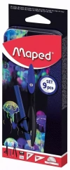 Zestaw geometryczny Deepsea 9 elementów MAPED - zdjęcie