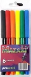 Mazaki 6 kolorów - zdjęcie