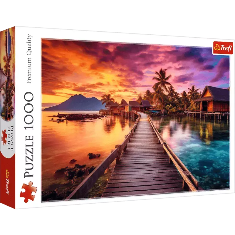 Puzzle 1000 elementów. Rajska wyspa Puzzle 1000 elementów. Rajska wyspa