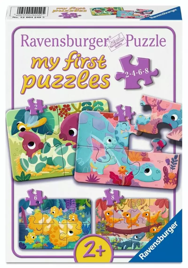 Puzzle 2/4/6/8 Dinosaur Friends Puzzle 2/4/6/8 Dinosaur Friends