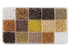 Koraliki DIY odcienie brązowe - zdjęcie