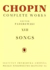 Chopin Complete Works XVII Pieśni PWM - zdjęcie