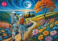 Puzzle 1000 elementów. Kosmiczna miłość 30813, zdjęcie 7
