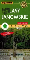 Lasy Janowskie 1:50 000. Laminowana mapa turystyczna - zdjęcie