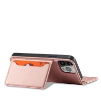 Magnet Card Case etui iPhone 14 Plus pokrowiec z klapką portfel podstawka różowe, zdjęcie 3