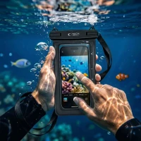 Tech-Protect UWC7 Universal Waterproof Floating Case 6.9 Inch Black, zdjęcie 7