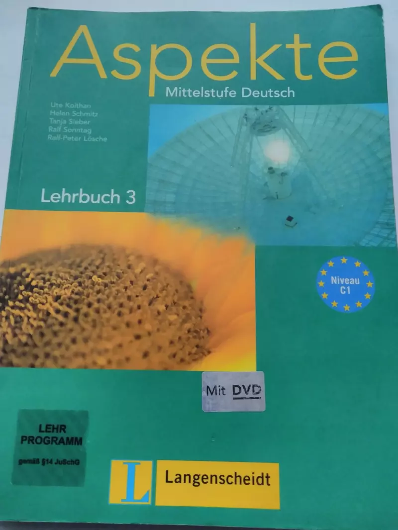 Aspekte Mittelstufe Deutsch Lehrbuch 3 Aspekte Mittelstufe Deutsch Lehrbuch 3