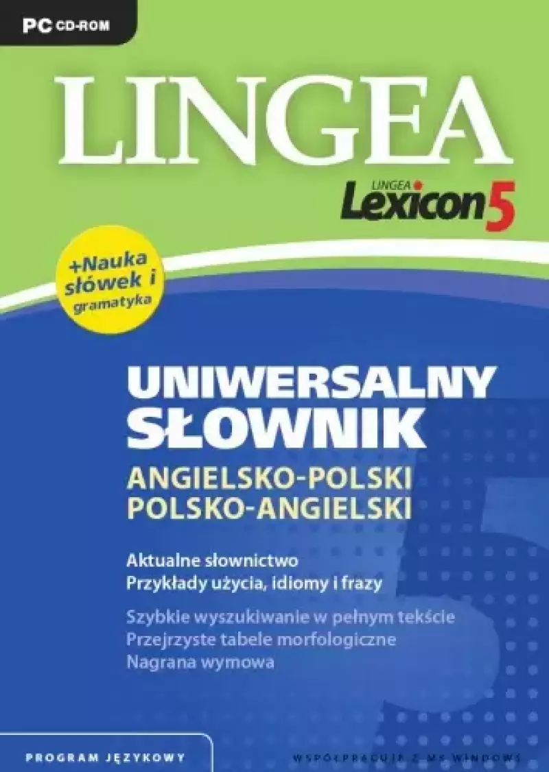 Lingea Lexicon 5. Uniwersalny słownik angielsko-polski, polsko-angielski Lingea Lexicon 5. Uniwersalny słownik angielsko-polski, polsko-angielski