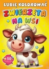 Kolorowanka Zwierzęta na wsi + 50 naklejek - zdjęcie