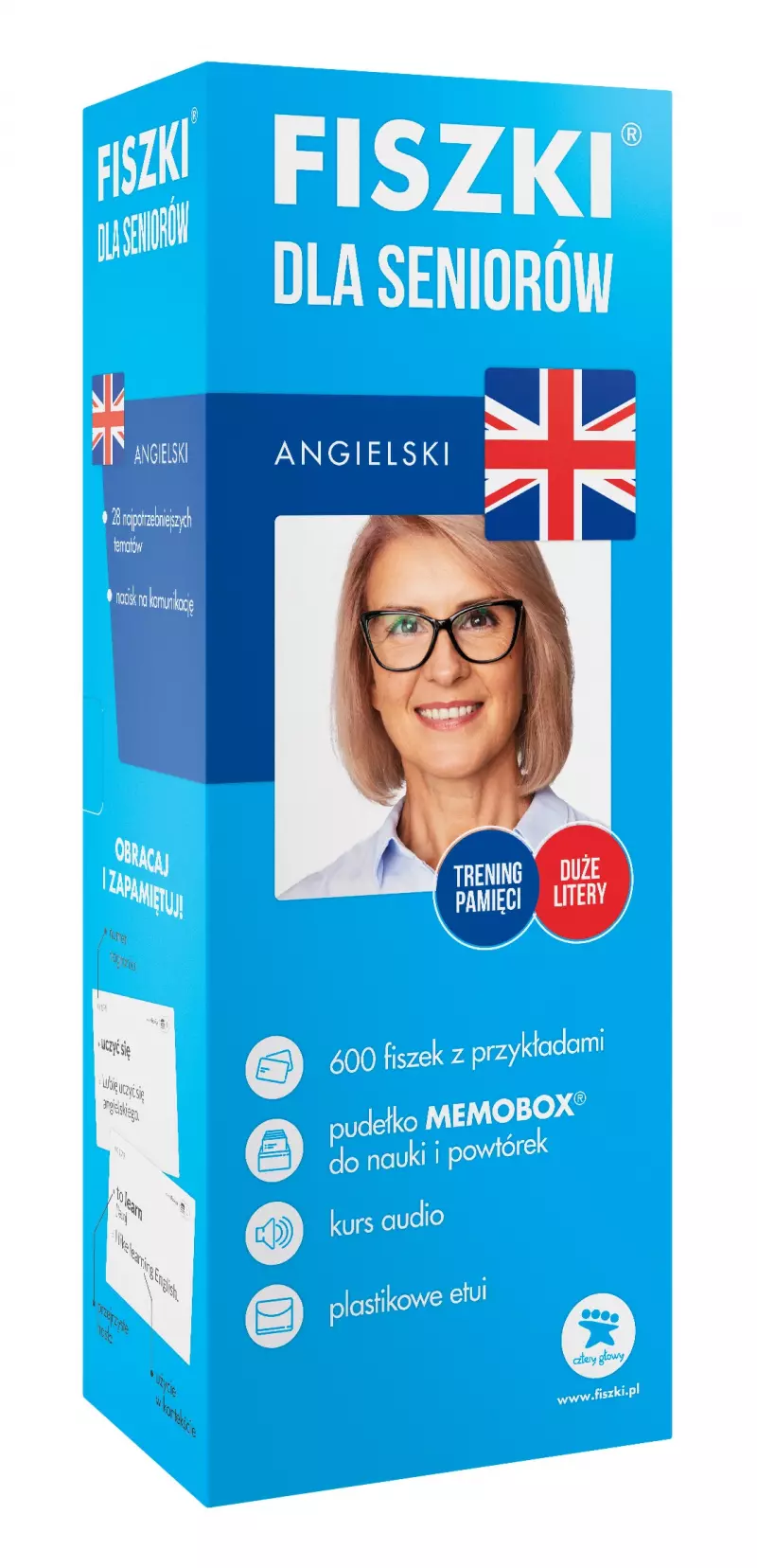Fiszki dla seniorów. Angielski Fiszki dla seniorów. Angielski
