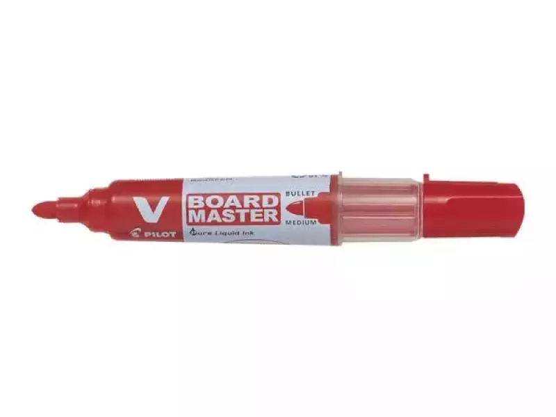 Pilot marker V-Board Master Medium czerwony p10, cena za 1szt. Pilot marker V-Board Master Medium czerwony p10, cena za 1szt.