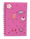 Notes A5/80K z wpinkami różowy STnux - zdjęcie