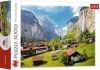 Puzzle 3000 elementów. Premium Quality. Lauterbrunnen, Szwajcaria - zdjęcie