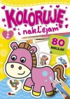 Książka Koloruję i naklejam 2 - zdjęcie