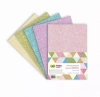 Arkusze piankowe A4 5szt brokat pastel HAPPY COLOR - zdjęcie