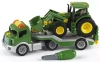 Traktor John Deere, do skręcania, na lawecie - zdjęcie