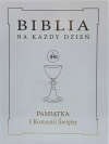 Biblia na każdy dzień. Pamiątka I Komunii Świętej ze złoceniem - zdjęcie