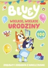 Bluey. Wielkie wielkie urodziny. Zabawy i zadania z naklejkami - zdjęcie