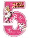 Karnet Urodziny 5 - zdjęcie