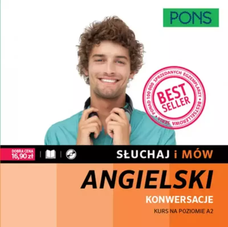 Słuchaj i mów. Konwersacje. Kurs angielskiego A2 z nagraniami. Książka + CD