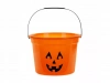 Wiaderko na cukierki Dynia pomarańczowe 20.5 x 15cm Halloween - zdjęcie