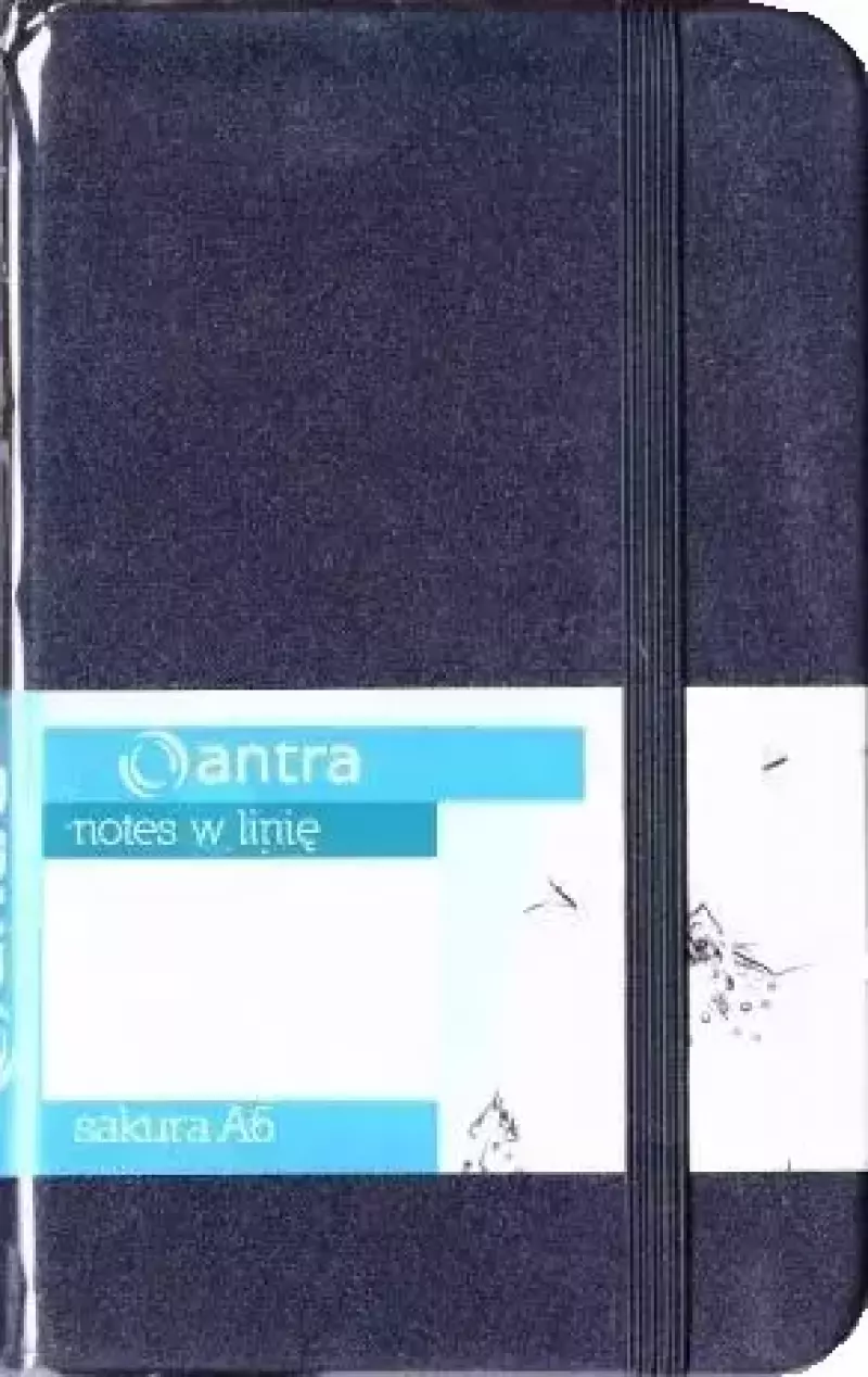 Notes A6 w linie Sakura, granatowy