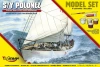 Model plastikowy Polski Jacht Typu Kecz Bermudzki 1/50 - zdjęcie