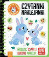 Czytanki-naklejanki. Uczę się czytać z zajączkiem. Rodzic czyta, dziecko nakleja - zdjęcie