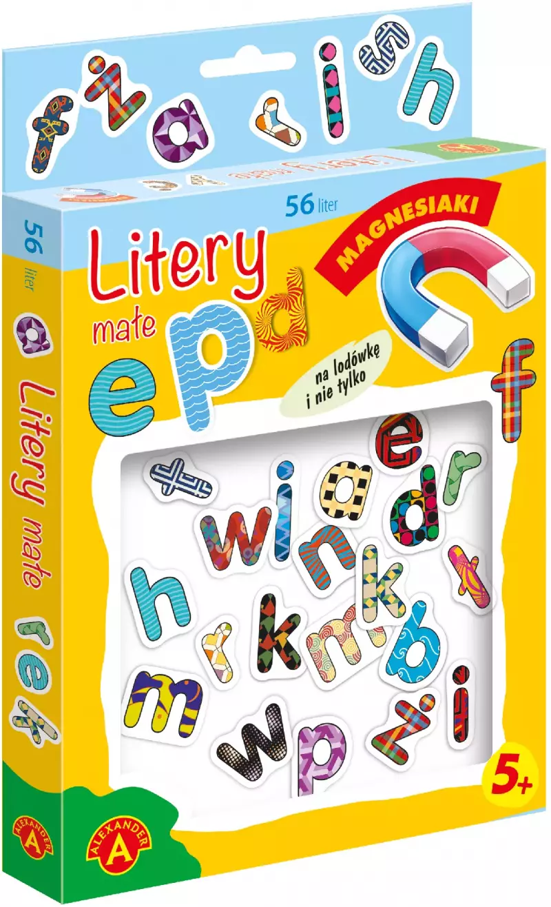 Magnesiaki. Małe Litery Magnesiaki. Małe Litery