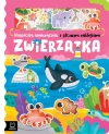 Zwierzątka. Książeczka sensoryczna z filcowymi naklejkami - zdjęcie