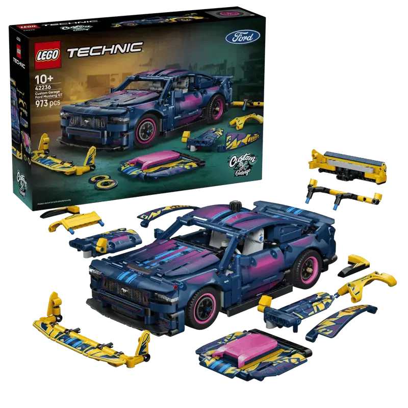 LEGO Technic Warsztat tuningowy: samochód Ford Mustang GT 42236