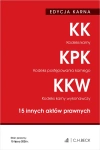 Edycja karna. Kodeks karny. Kodeks postępowania karnego. Kodeks karny wykonawczy. 15 innych aktów prawnych - zdjęcie