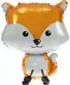 Balon foliowy leśne zwierzątka - lisek 48cm - zdjęcie