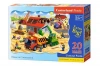 Puzzle 20 elementów maxi. Dom w budowie - zdjęcie